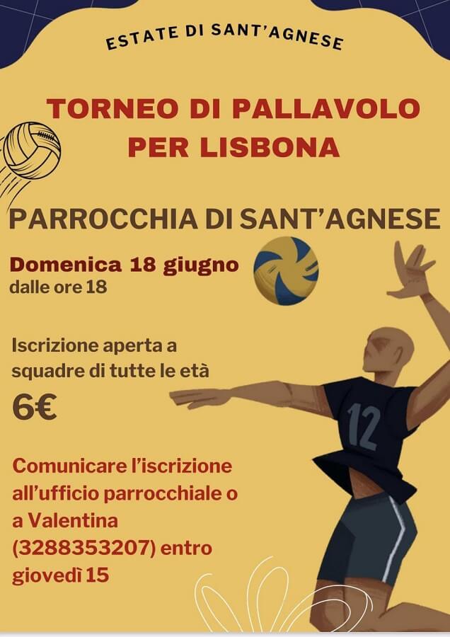 torneo di pallavolo per Lisbona